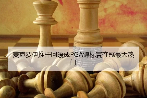 麦克罗伊推杆回暖成PGA锦标赛夺冠最大热门